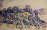 Paul Cézanne Group of trees