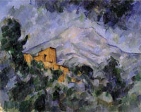 Paul Cézanne Montagne Sainte-Victoire and the Château Noir