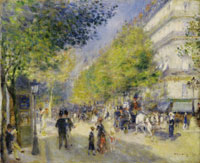 Pierre-Auguste Renoir The Grand Boulevards