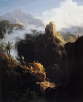 Thomas Cole Landscape, Composition, St. John in the Wilderness