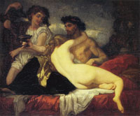 Thomas Couture Horace and Lydia
