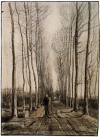 Vincent van Gogh Avenue of Poplars
