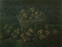 Vincent van Gogh Basket of potatoes