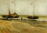 Vincent van Gogh The beach of Scheveningen
