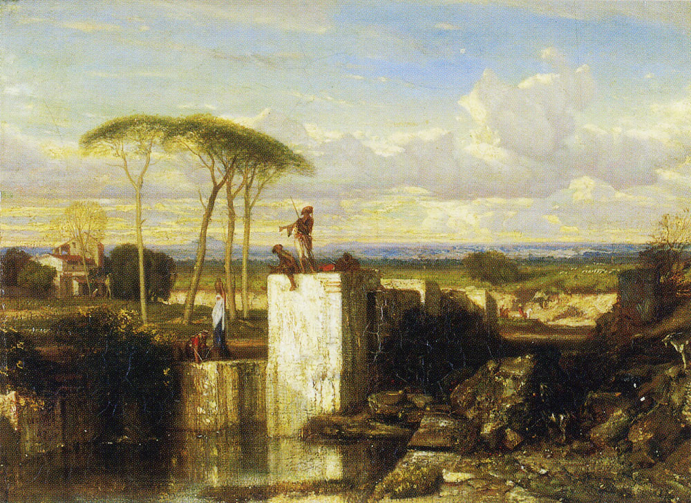 Alexandre-Gabriel Decamps - A Well in the East