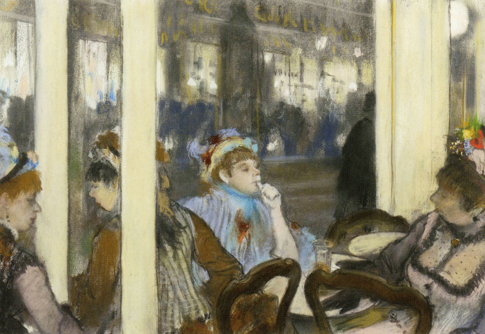 Edgar Degas - Women at a Terrace
