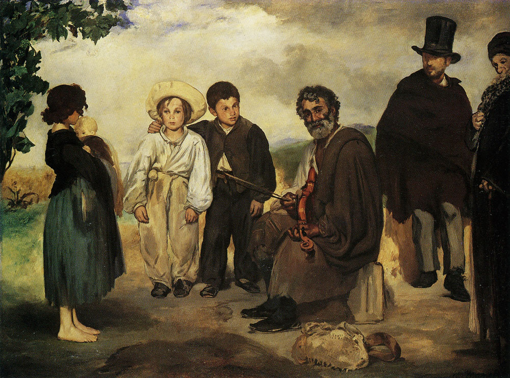 Edouard Manet - The Old Musician