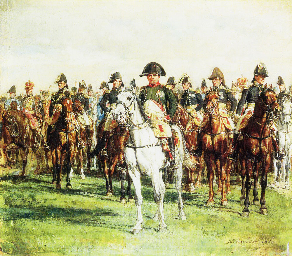 Ernest Meissonier - Napoleon and his Staff