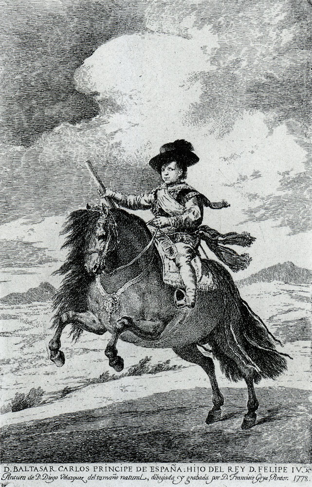 Francisco Goya - Baltasar Carlos, Prince of Spain