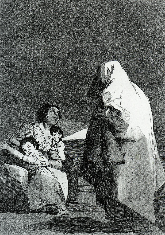 Francisco Goya - Los Caprichos.No. 3: Here Comes the Bogeyman