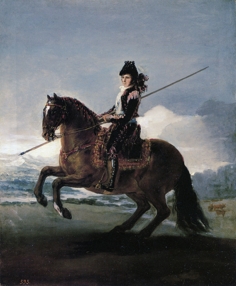 Francisco Goya - Equastrian Portrait known as 'A Garrochista'