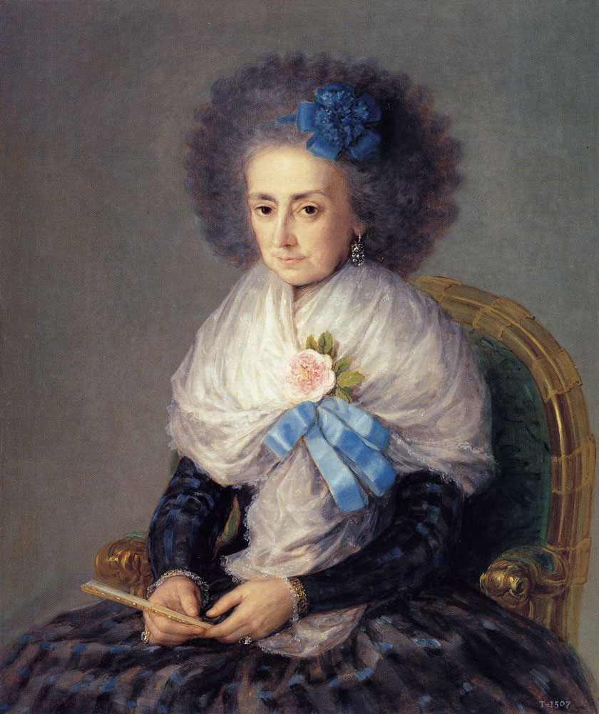 Francisco Goya - Maria Antonia Gonzaga, Marchioness of Villafranca
