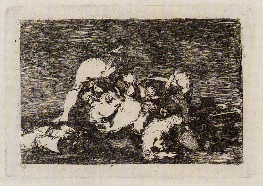 Francisco Goya - Nor Do These (Working proof)