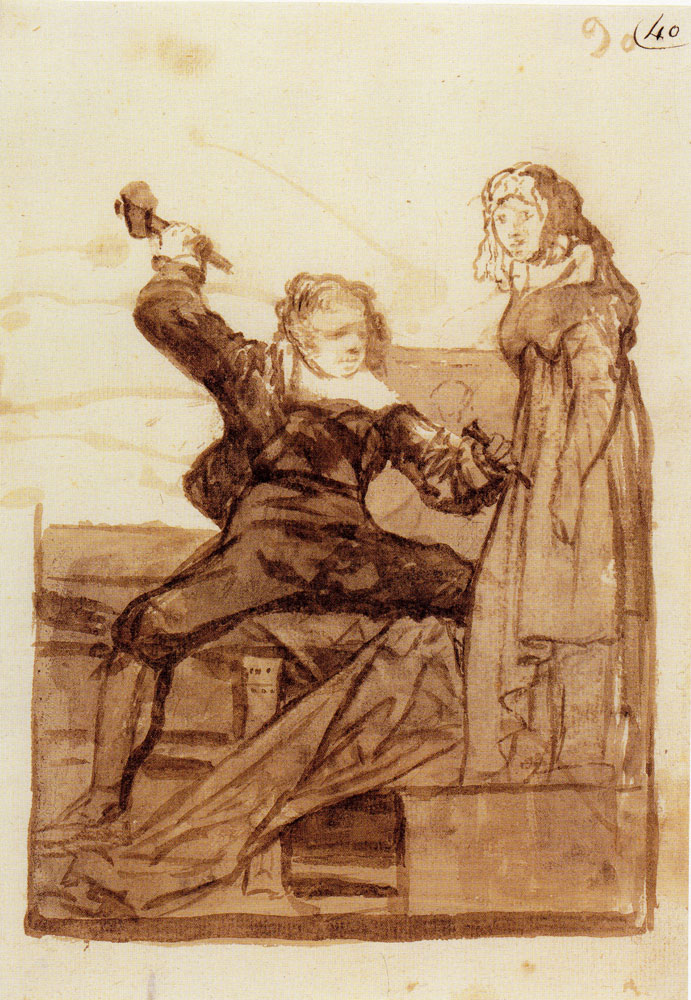 Francisco Goya - Pygmalion and Galatea