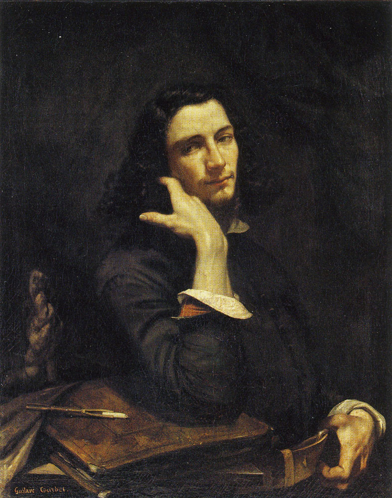 Gustave Courbet - Man with the Leather Belt (Portrait of the Artist)