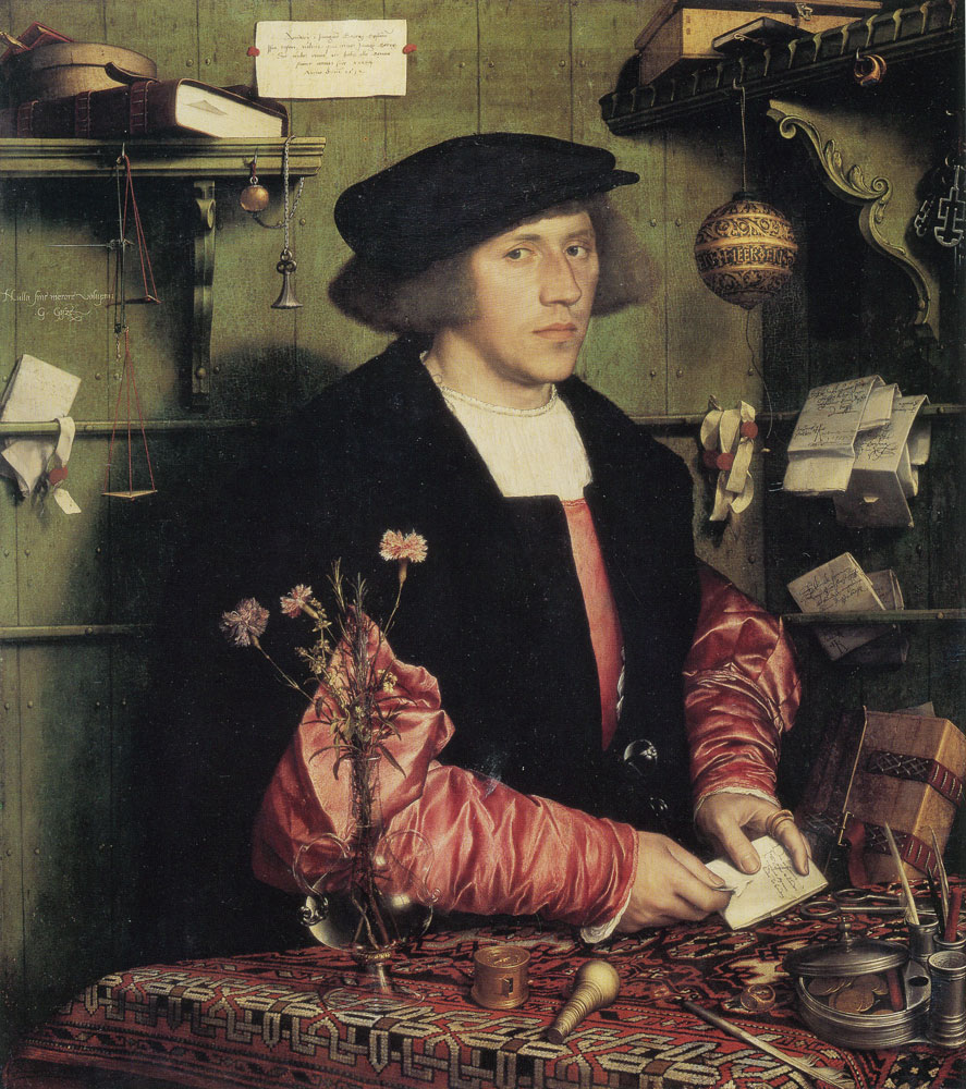 Hans Holbein the Younger - Portrait of Georg Gisze