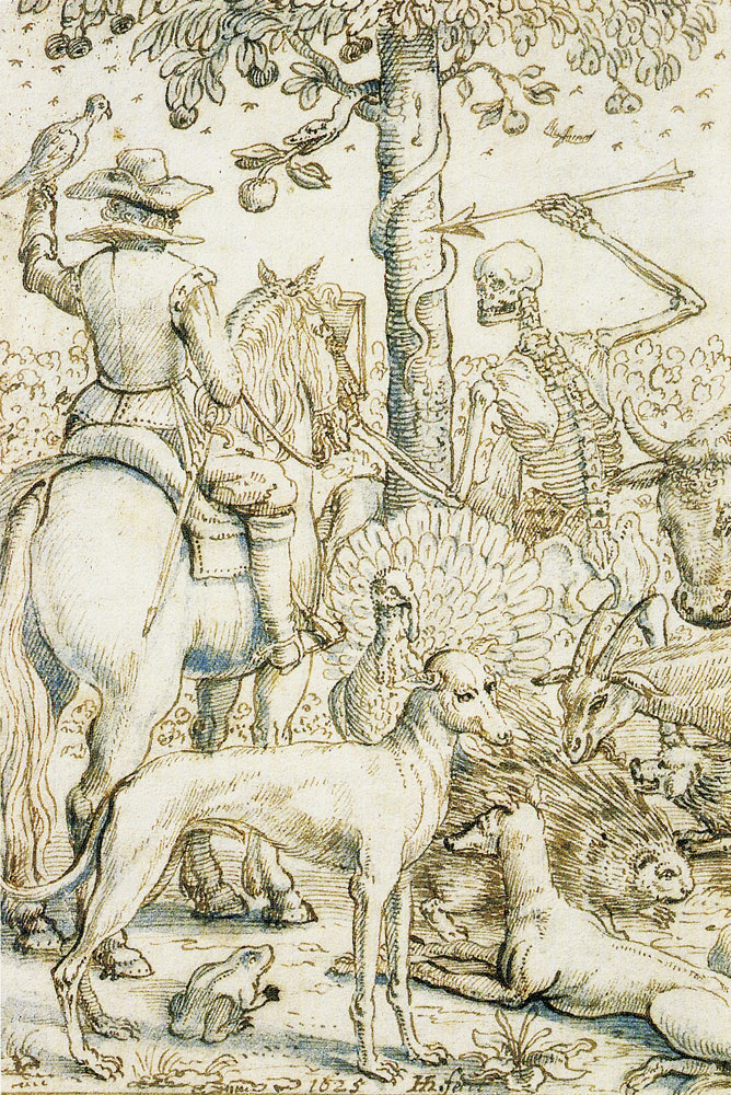 Hendrik Hondius - Death and the Huntsman
