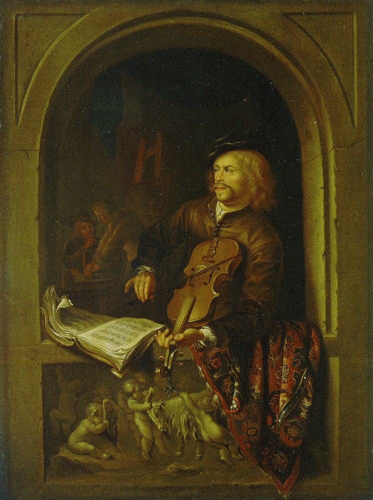 Herman van der Mijn - The Violinist