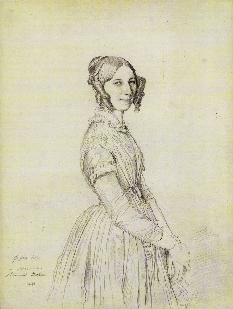 Jean Auguste Dominique Ingres - Madame Armand Bertin