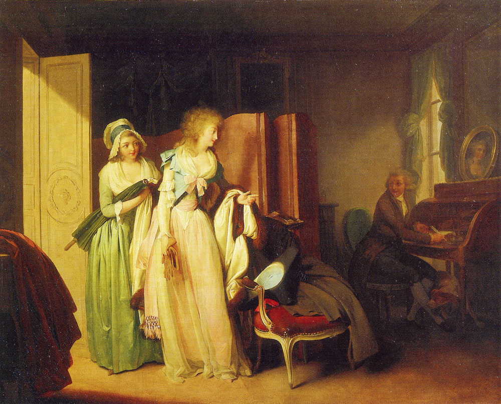 Louis-Léopold Boilly - The Visit Returned