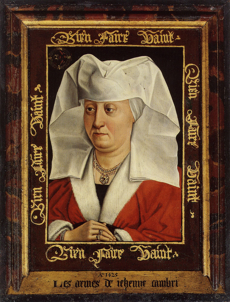 After the Master of Flémalle - Portrait of Marie de Pacy