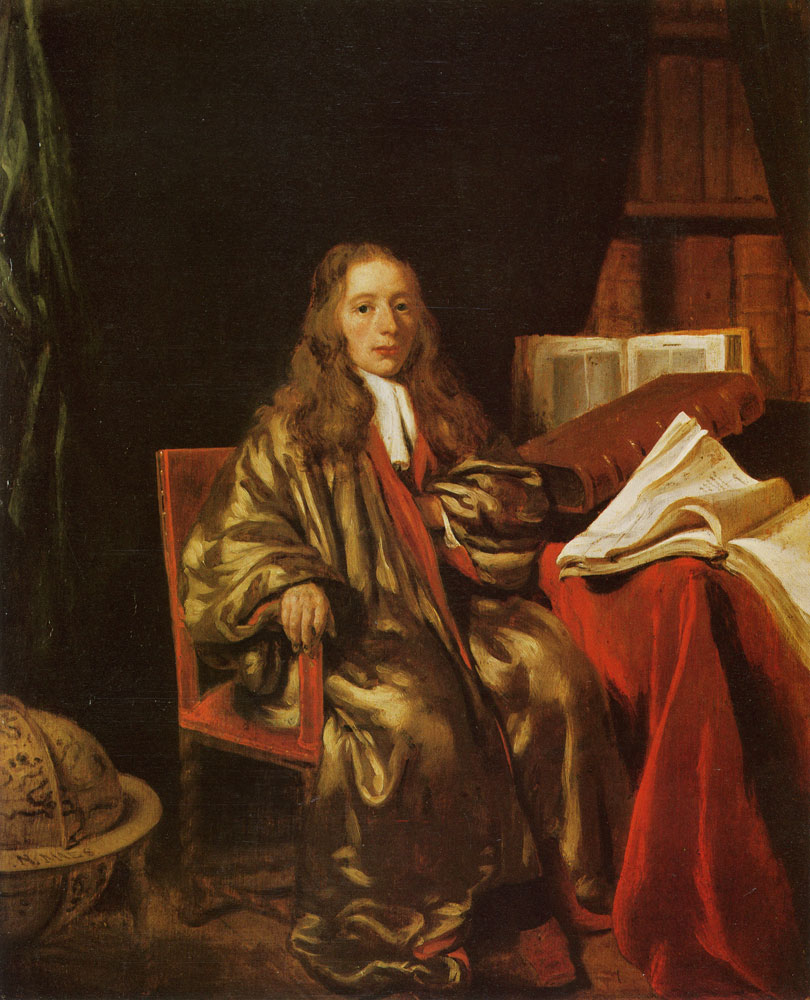 Nicolaes Maes - Young scholar