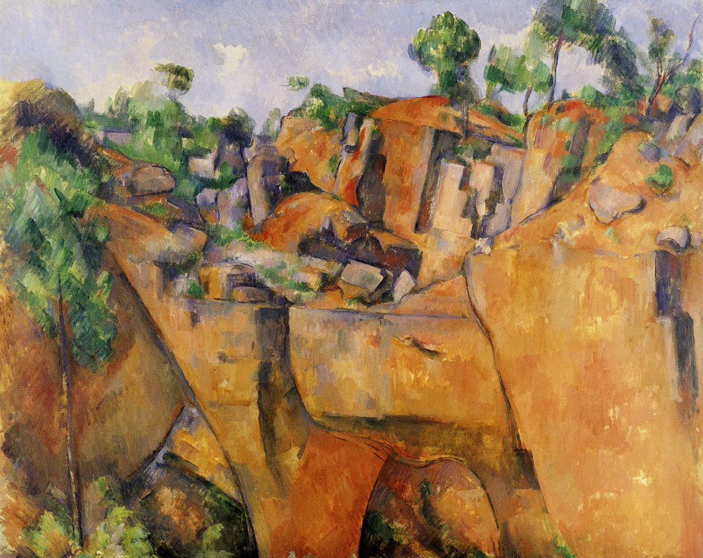 Paul Cézanne - The Bibémus Quarry