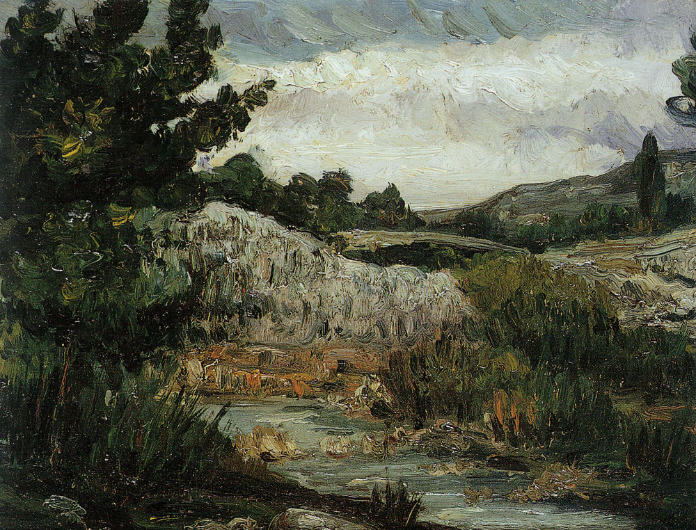 Paul Cézanne - Landscape - Mount Saint-Victoire
