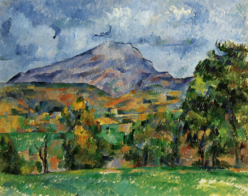 Paul Cézanne - Montagne Sainte-Victoire