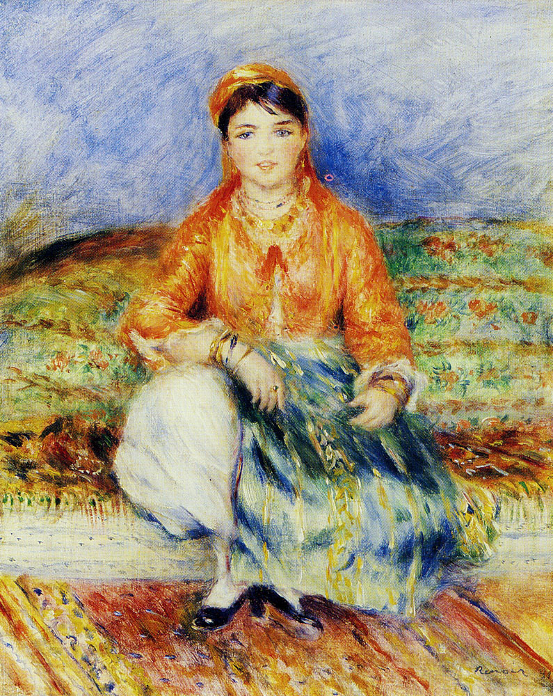 Pierre-Auguste Renoir - Algerian girl