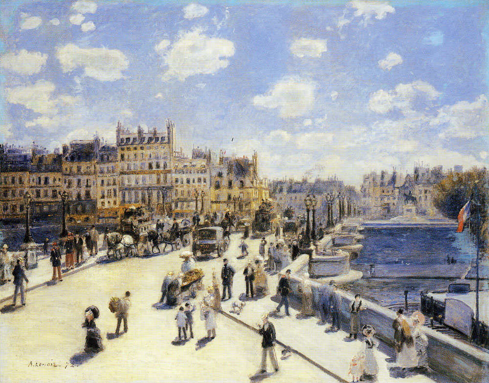 Pierre-Auguste Renoir - The Pont Neuf, Paris