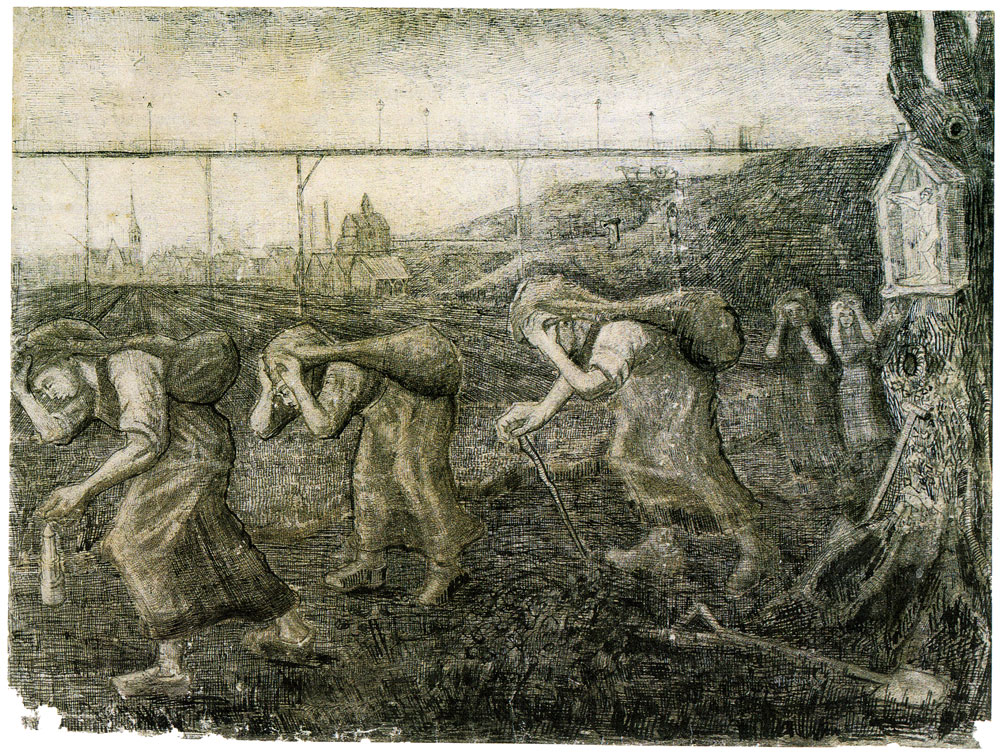 Vincent van Gogh - The bearers of the burden
