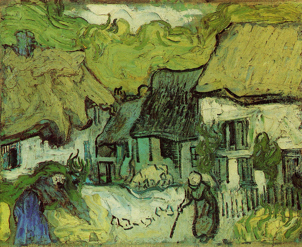 Vincent van Gogh - Cottages in Jorgus