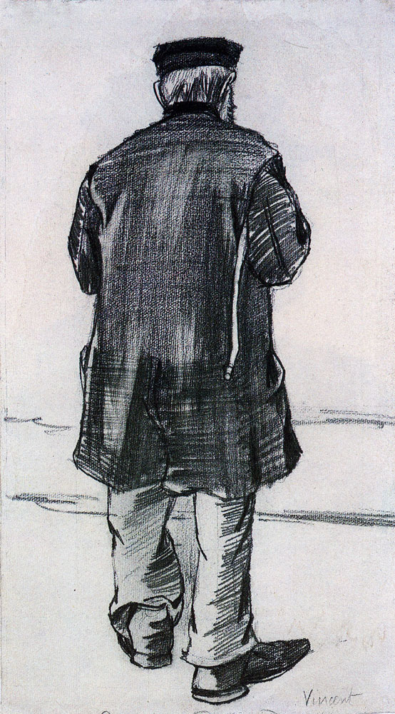 Vincent van Gogh - Orphan Man with Cap, Seen from the Back