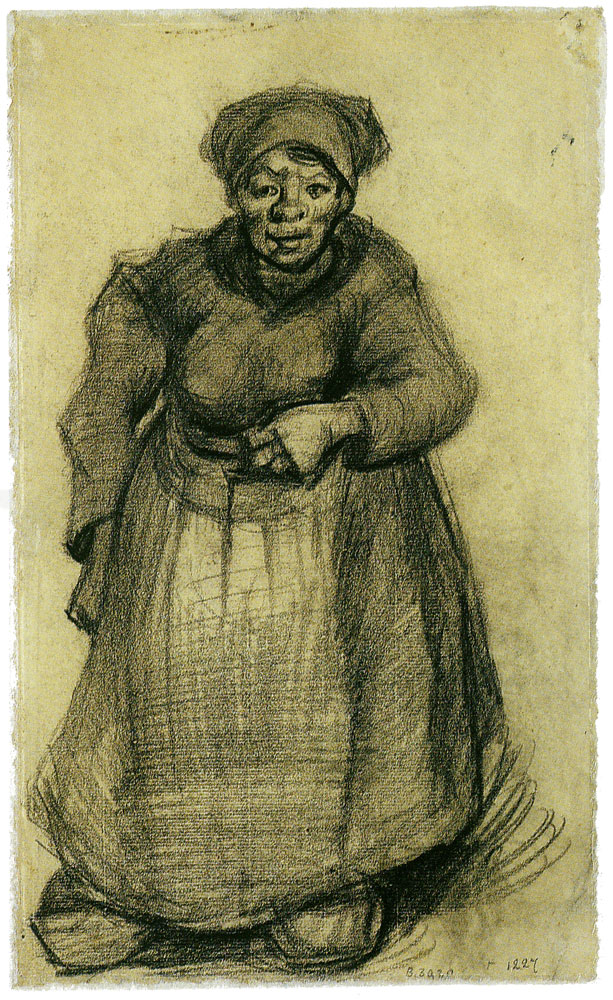 Vincent van Gogh - Woman with her left arm raised