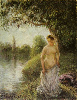 Camille Pissarro The bather