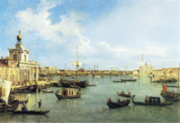 Canaletto Venice: the Bacino di San Marco from the Canale della Giudecca