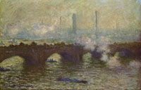 Claude Monet Waterloo Bridge, gray day