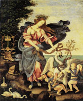 Filippino Lippi Allegory on Music