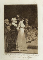 Francisco Goya They Say Yes and Give Their Hand to the First Comer