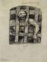 Francisco Goya Raging Lunatic