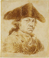 Francisco Goya Self-Portrait with Three-Cornered Hat