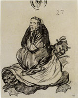 Francisco Goya Traveling Witch