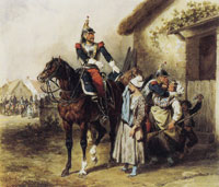 Hippolyte Bellangé Cuirassiers under Marching Orders
