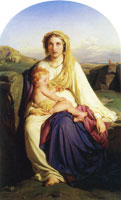 Hippolyte Delaroche The Virgin and Child
