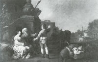 Jan van Noordt The Levite and His Concubine in Gibeah
