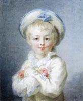 Jean-Honoré Fragonard A Boy as Pierrot
