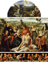 Joos van Cleve The Lamentation Altarpiece