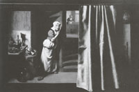 Nicolaes Maes An Eavesdropper with a Woman Scolding