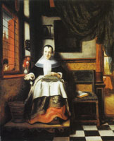 Nicolaes Maes The Virtuous Woman